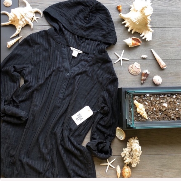 🌴🌼BILLABONG- BLACK COVER UP🌼🌴 - Picture 2 of 8